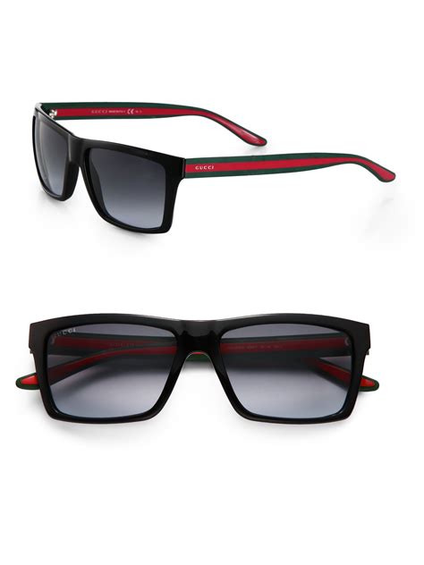 gucci clip on glasses|black gucci sunglasses for men.